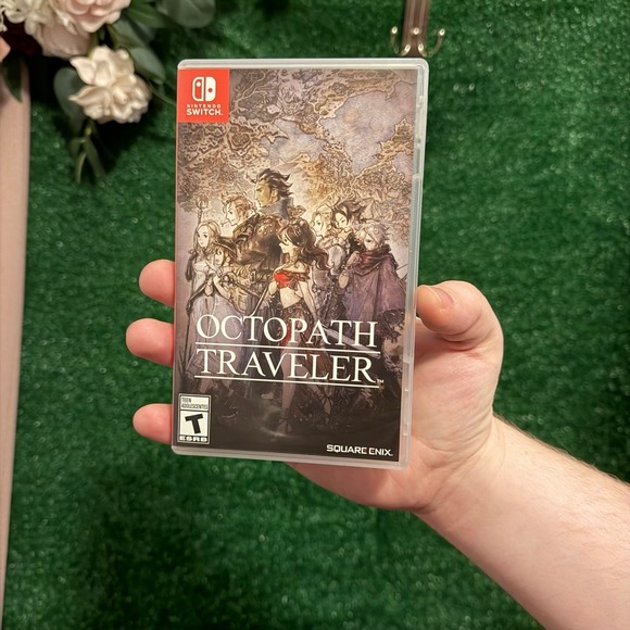 Nintendo Switch Other - Octopath Traveler Nintendo Switch 2018 CIB Complete Case + Game Square Enix